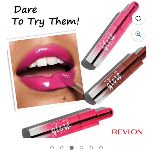 Revlon Kiss Glow Lip Oil Vivacious Violet - Picture 4 of 11